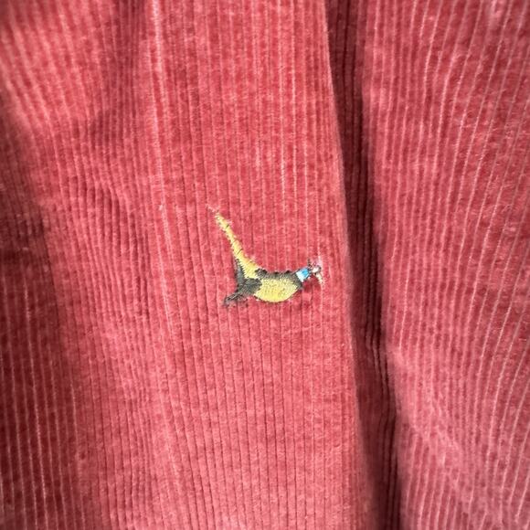 Vintage LL Bean Jacket Womens 2XL Red Corduroy Hunting Field Barn Chore Coat - Picture 7 of 12